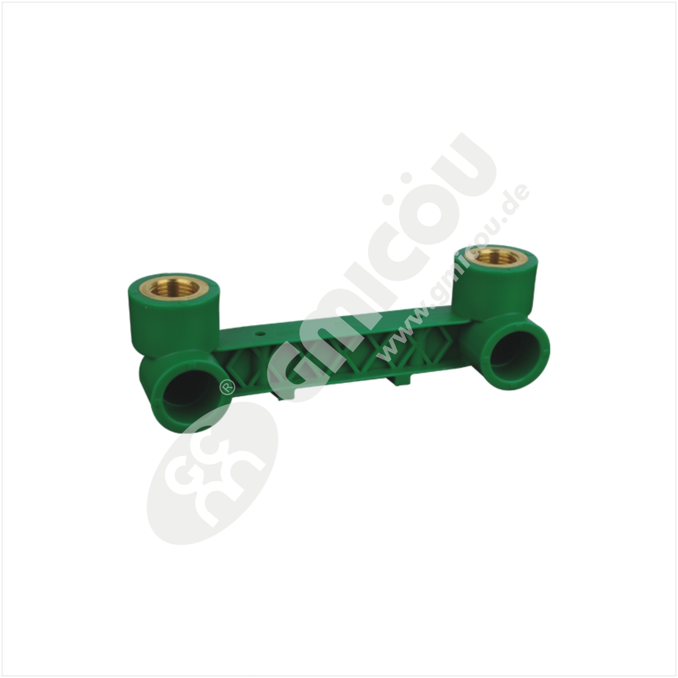 PPR double elbow pipe fitting with female thread