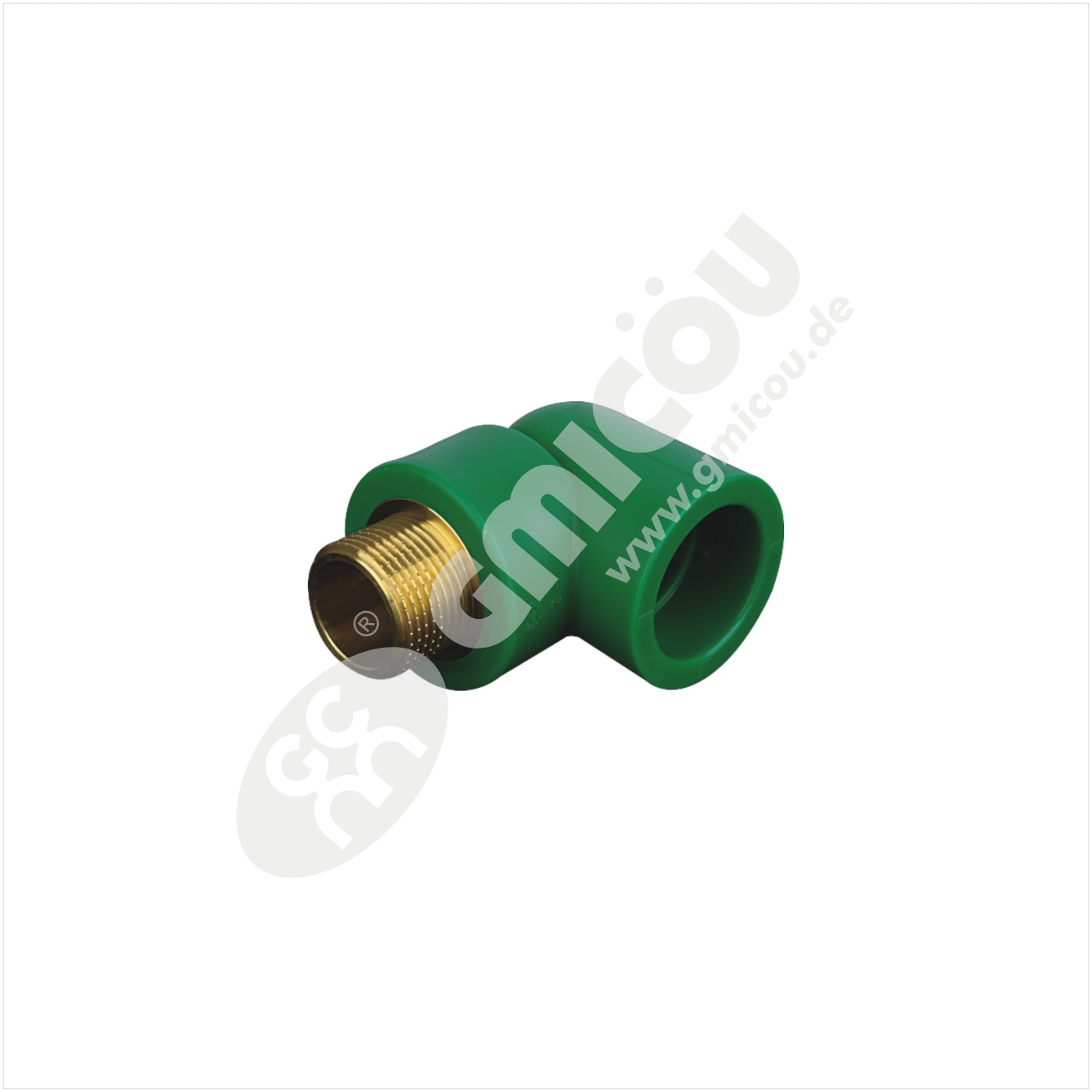 PPR elbow pipe fitting with male thread