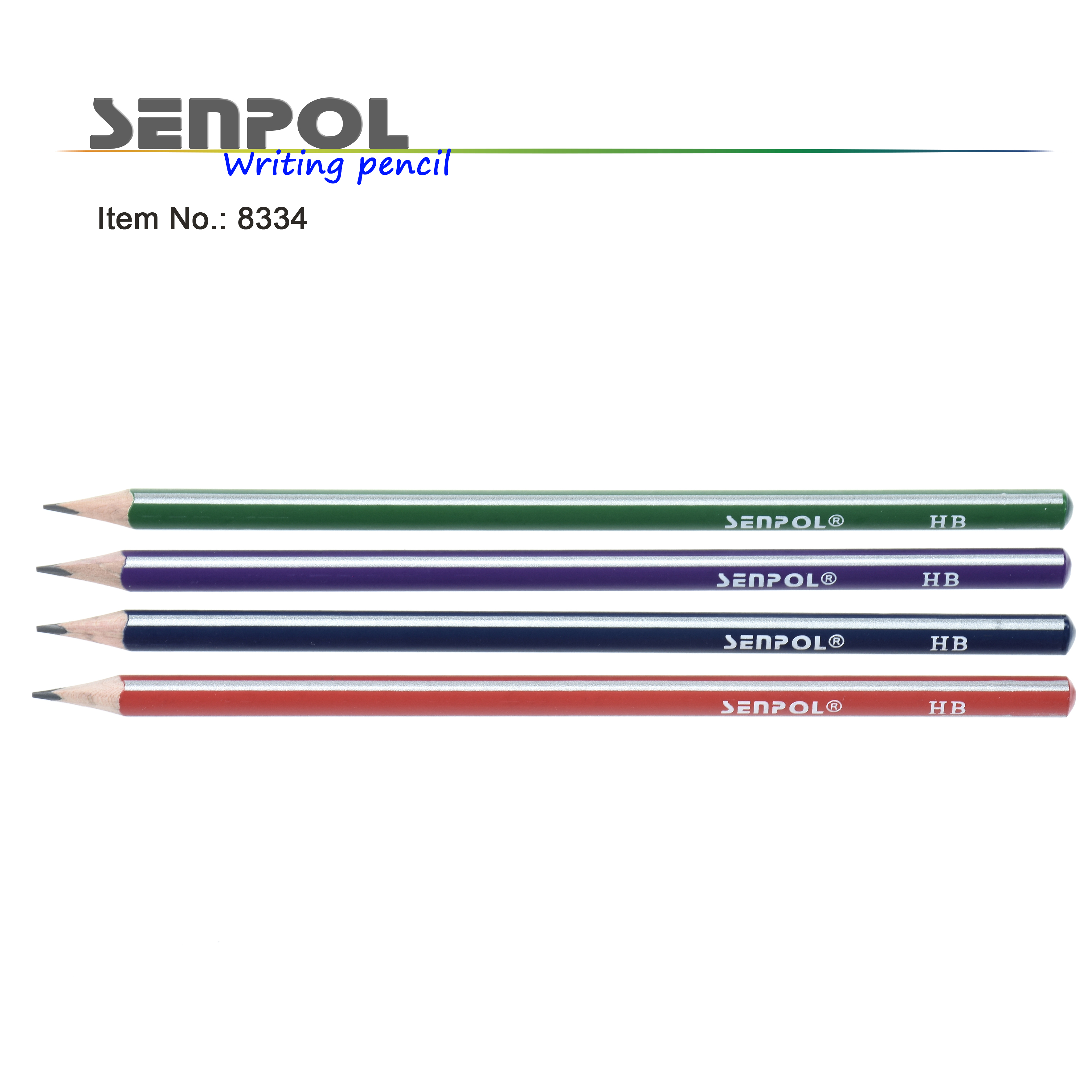 graphite HB pencil with dipping end