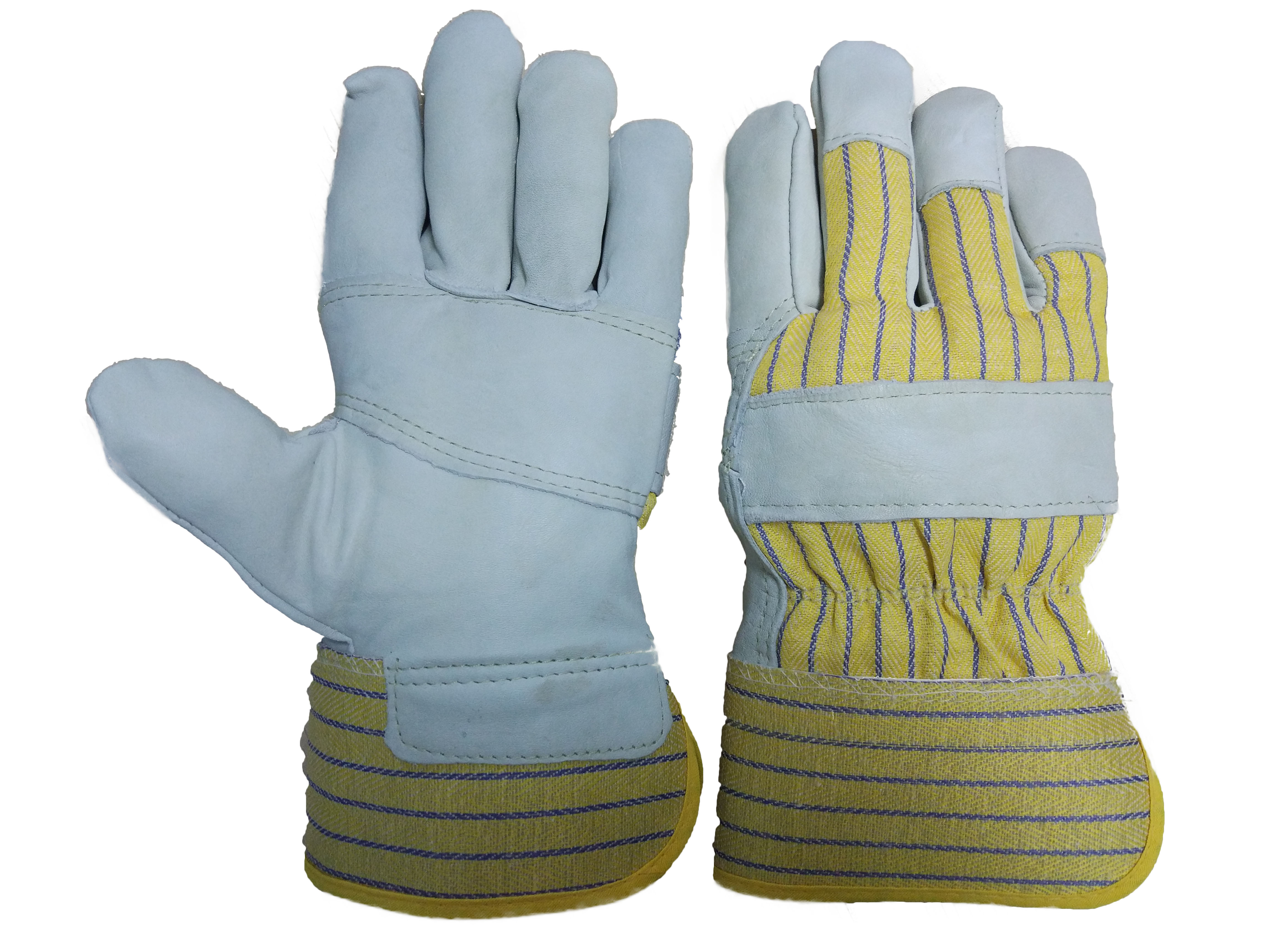 Cowhide leather working gloves