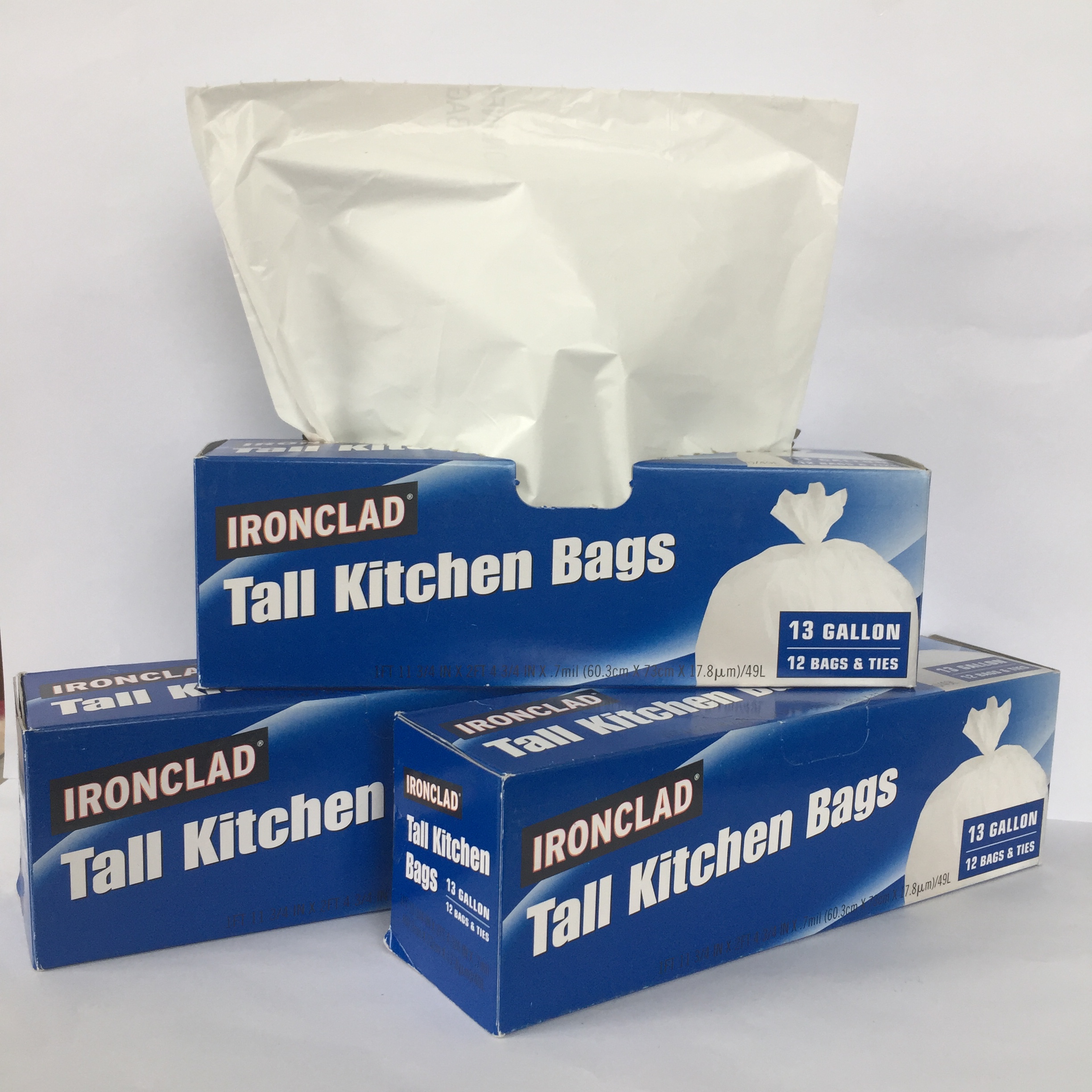 13gal open top trash bag