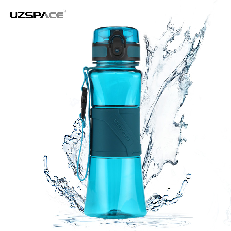 UZSPACE 500ml Tritan BPA free Leakproof Plastic Water Bottle