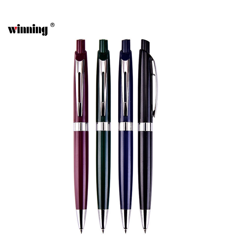 classic superior quality office semi-metal retractable ballpoint pen