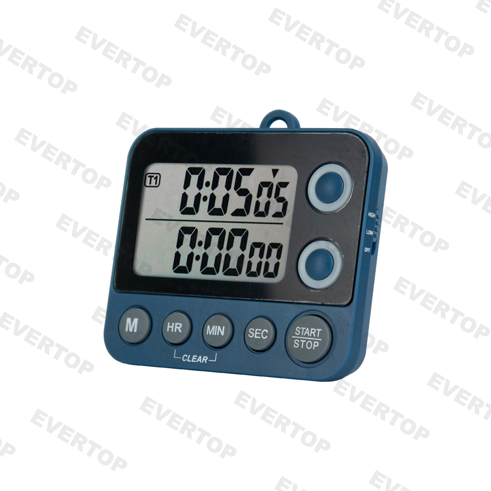 Double Ktichen Timer Screen Kitchen Timer Et6007