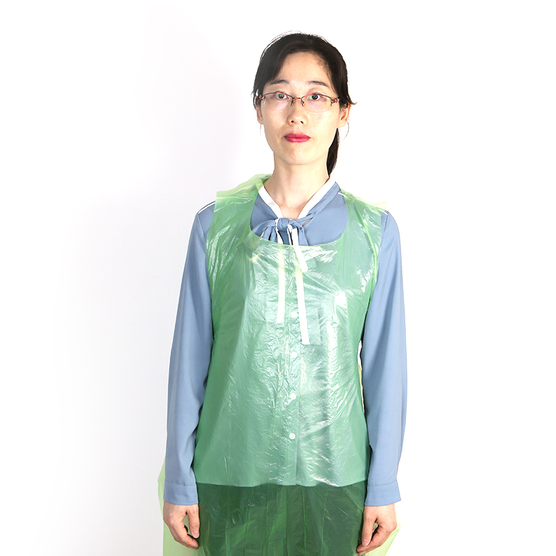 Disposable apron onroll