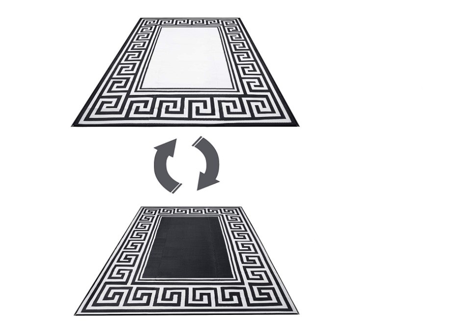 Aiyisi Eco Friendly Reversible Outdoor/Indoor Plastic Rug
