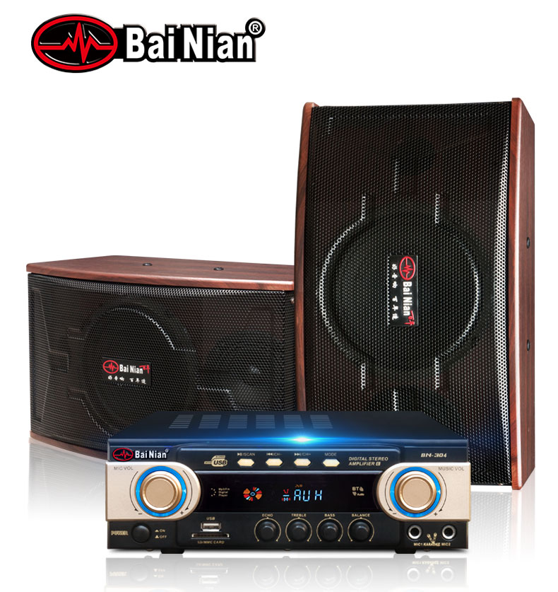 Home Theater(Karaoke Stereo Home Amplifier with Super Bass Woofer Speaker for Home KTV Combo Sets