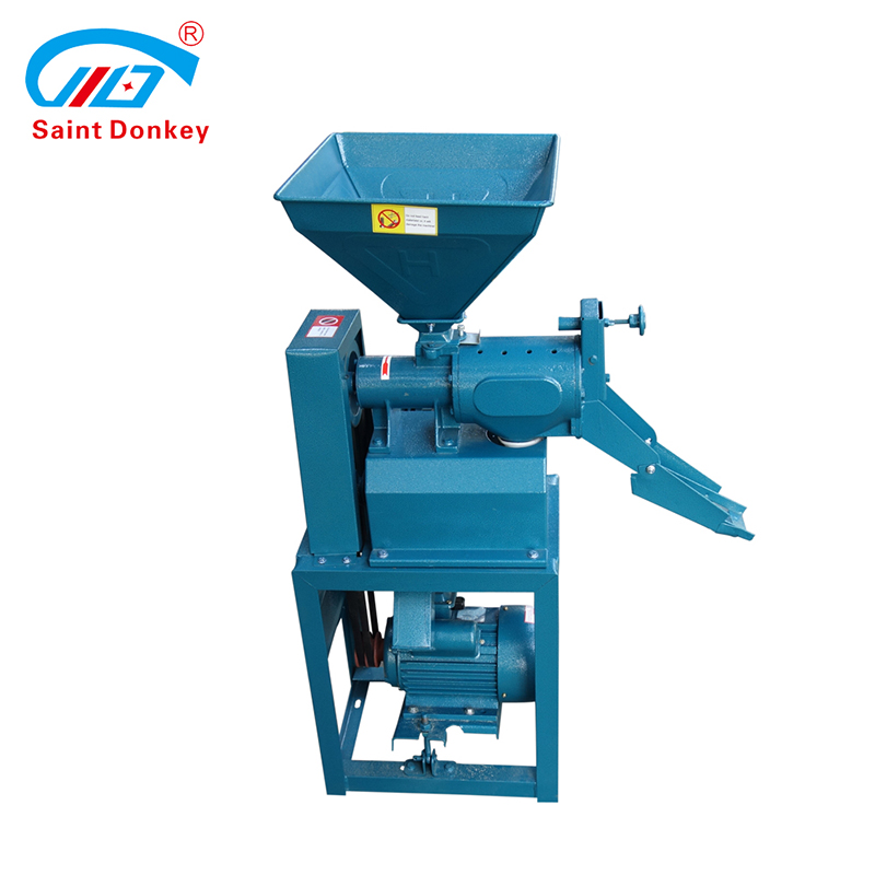 mini small paddy rice mill husker whitening machine for family using