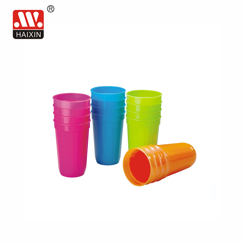 haixin plastic cup set water cup bpa free item# 2846 plastic cup