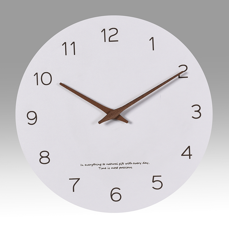MDF wall clock