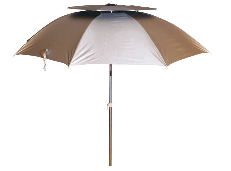 Alu frame 8k w/double canopy sun shelter