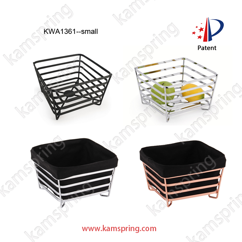 fruit basket / bread basket with cloth bag