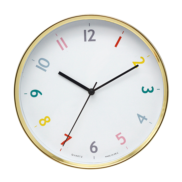 Promotional Modern Creative Colorful Frame Design Digital Wall Clock