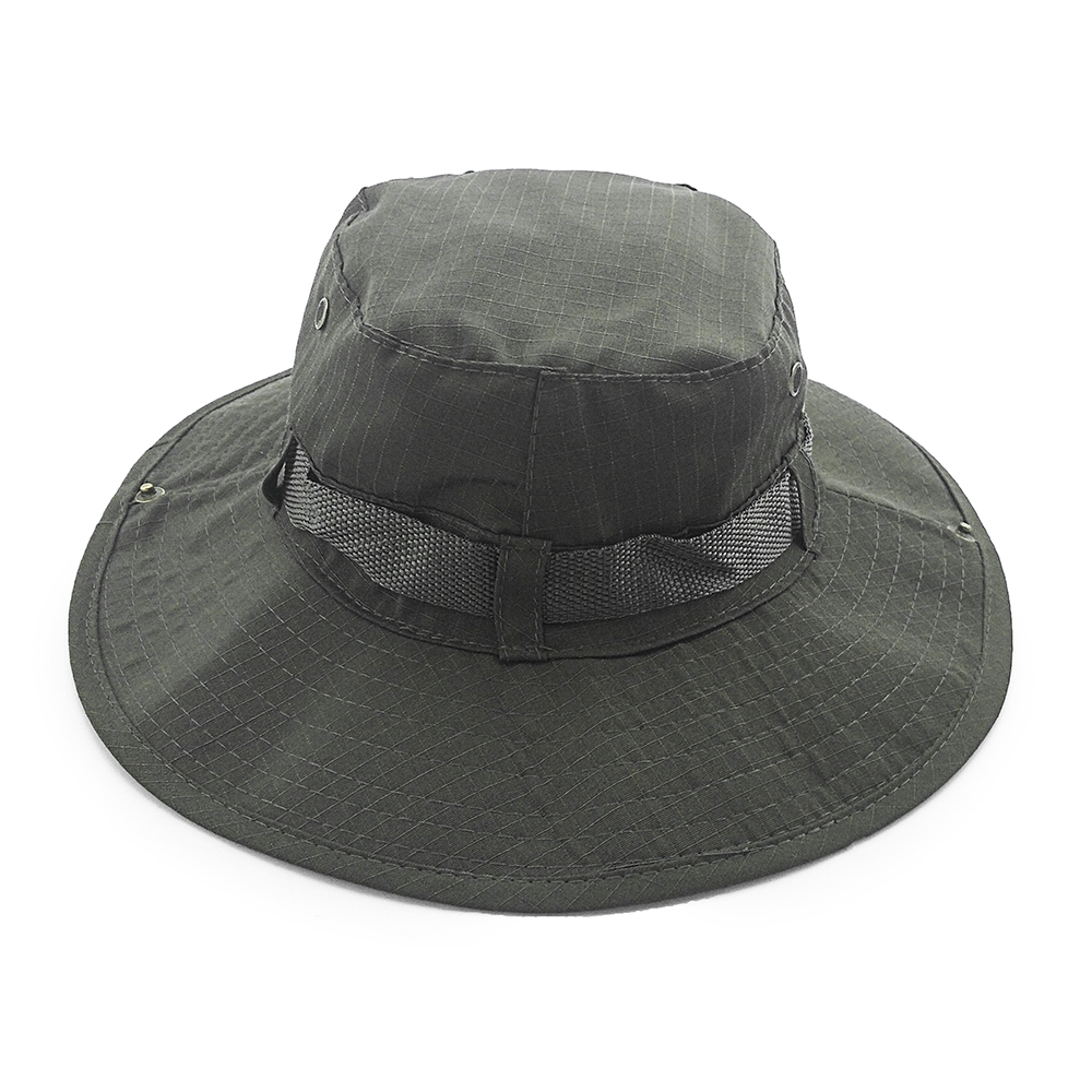 Men and women embroidery bucket hat custom hat wash cotton sun hats plain outdoor fishing hunting safari boonie cap