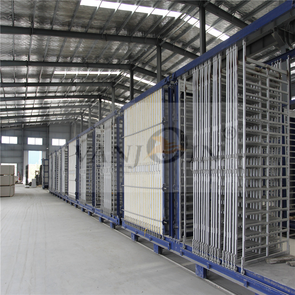 Vanjoin Prefab Insulated Concrete Foam Sandwich Panel Production Line Price Vertical Moulds