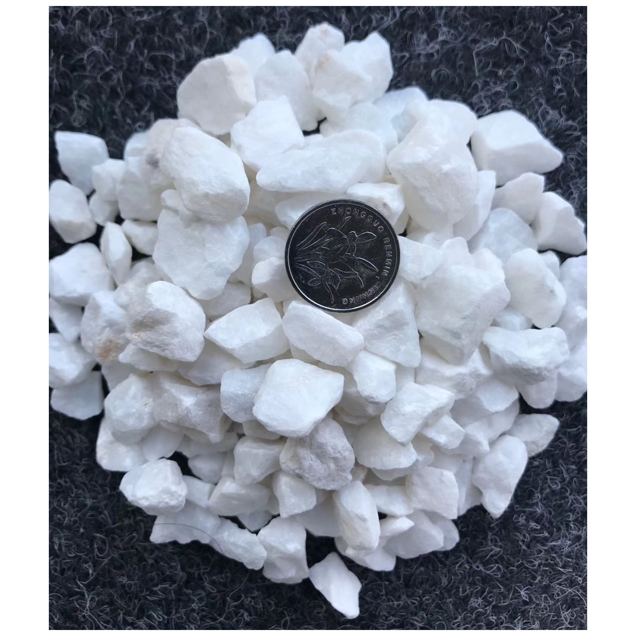crushed stone,withe stone chips,stone chips for garden