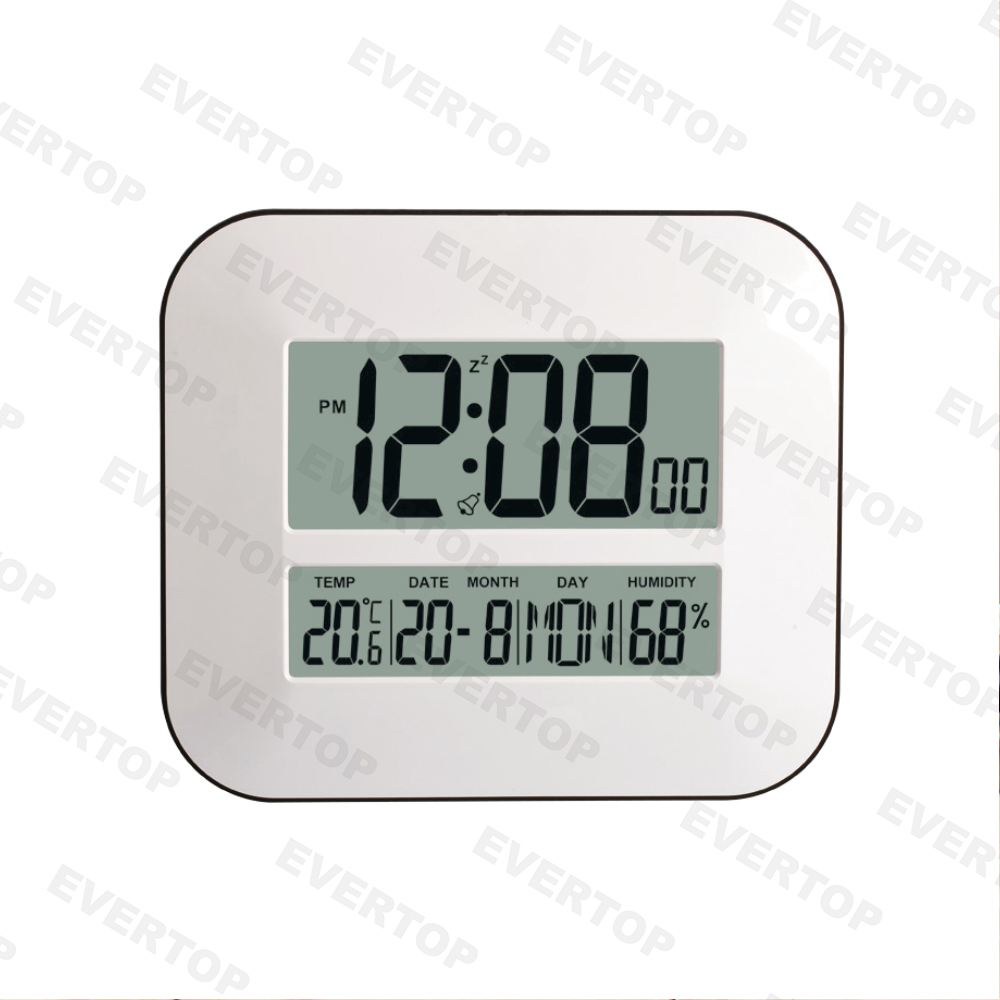 11 Inch Large Digital Lcd Wall Clock Et843a