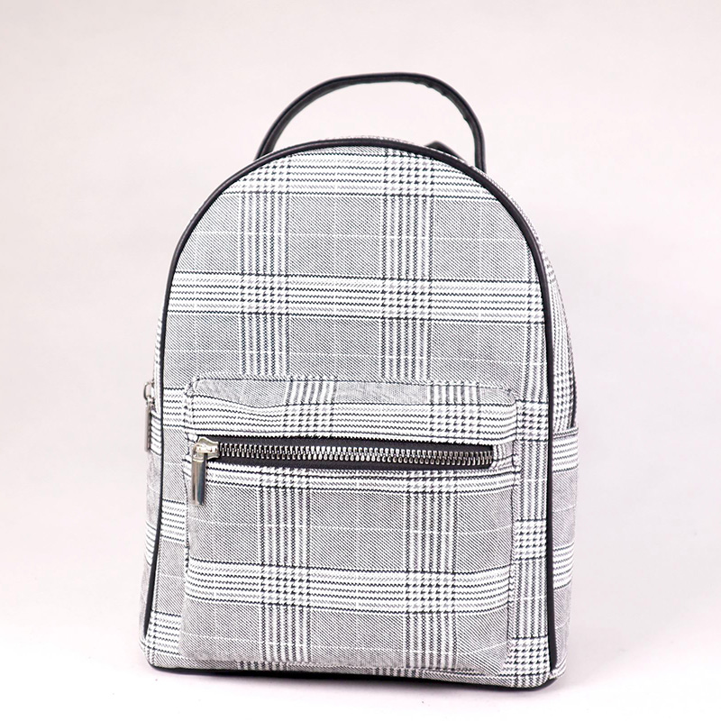 Check PU backpack