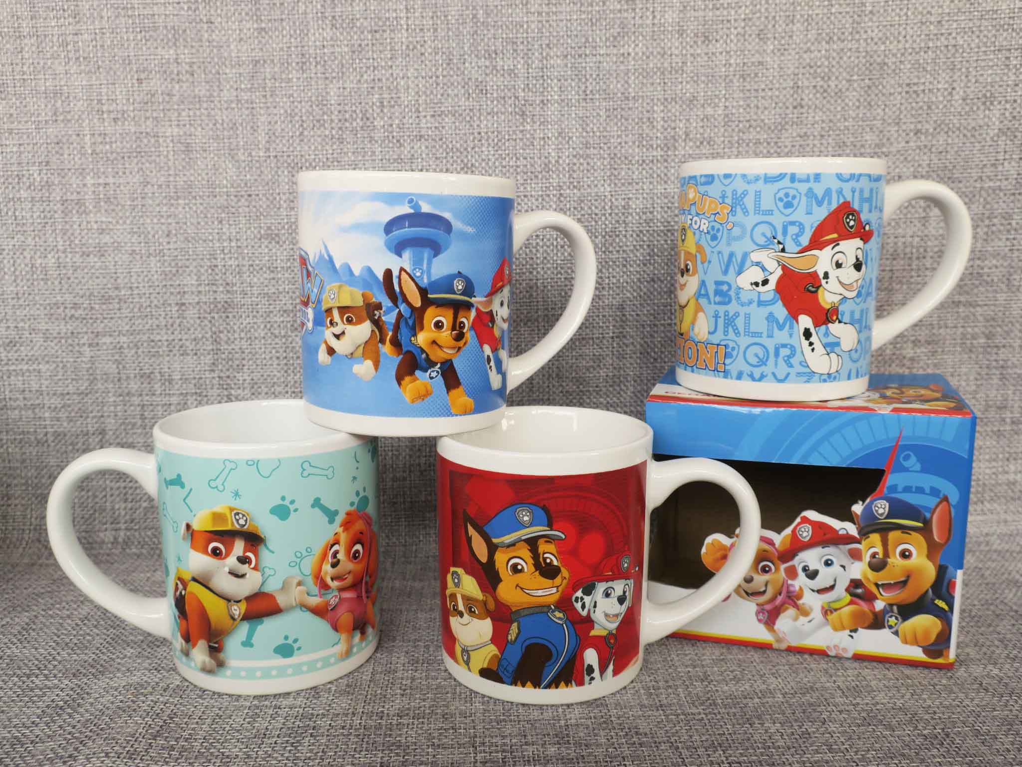 8oz ceramic cartoon mug，milk mug, children cup,promotion cup
