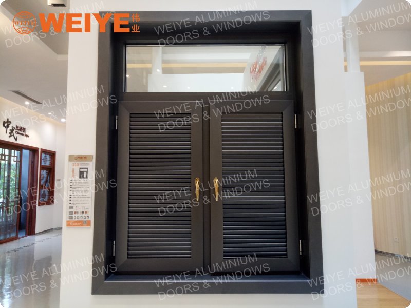 WEIYE 110 series inward opeing window with louver sash