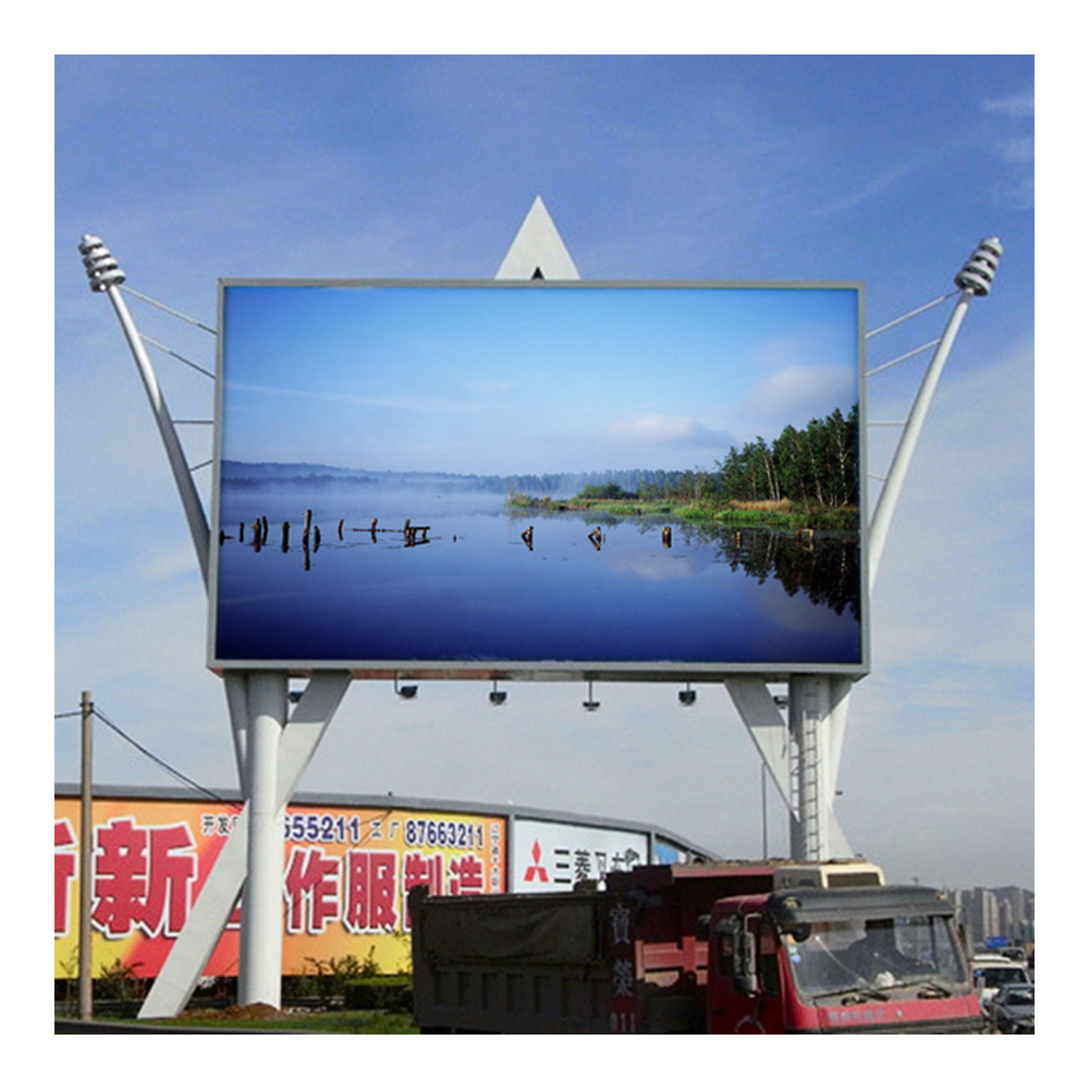 P10 Flexible easy installation commercial boarding LED screen display