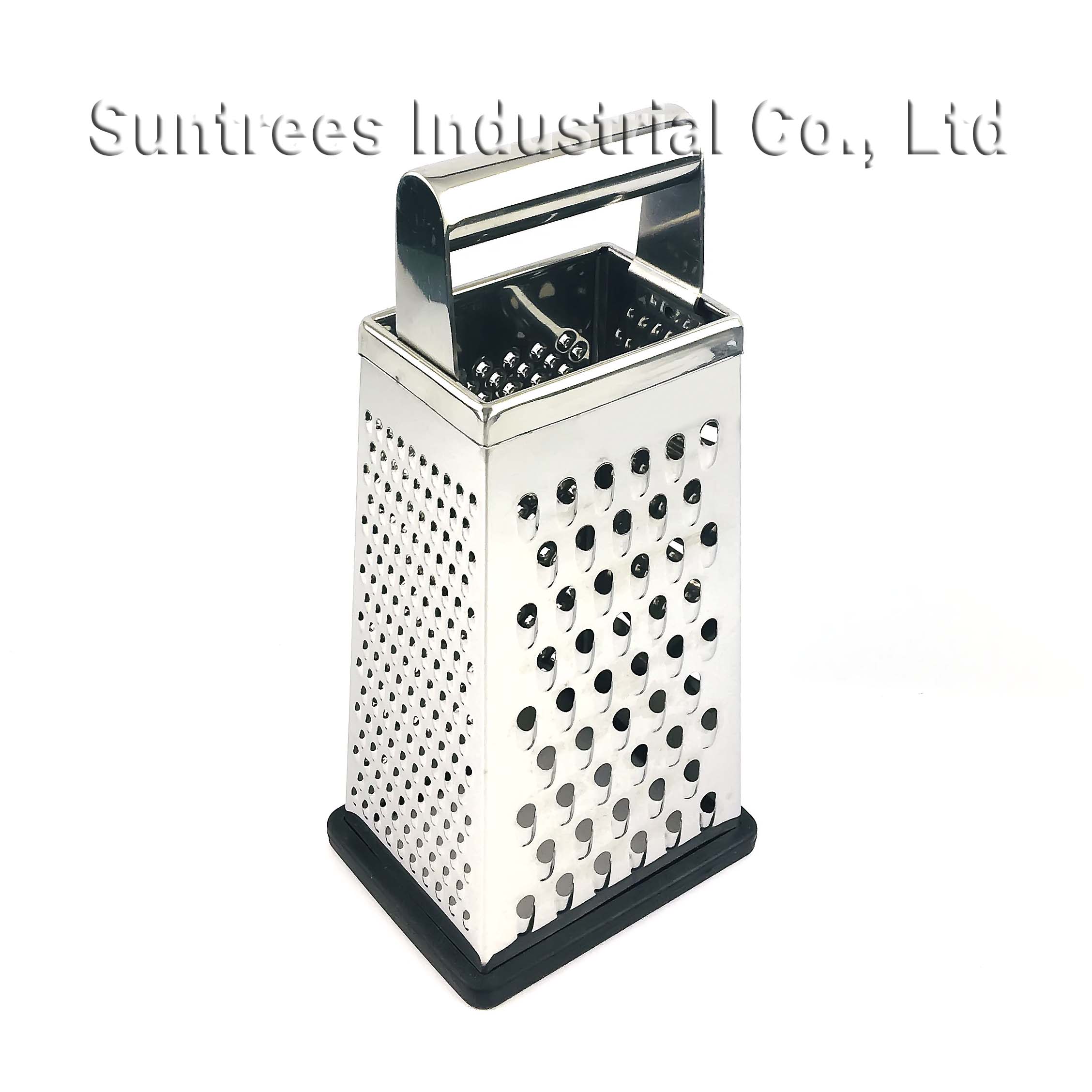 stainless steel 4-sides kitchen grater with S.S hollow handle