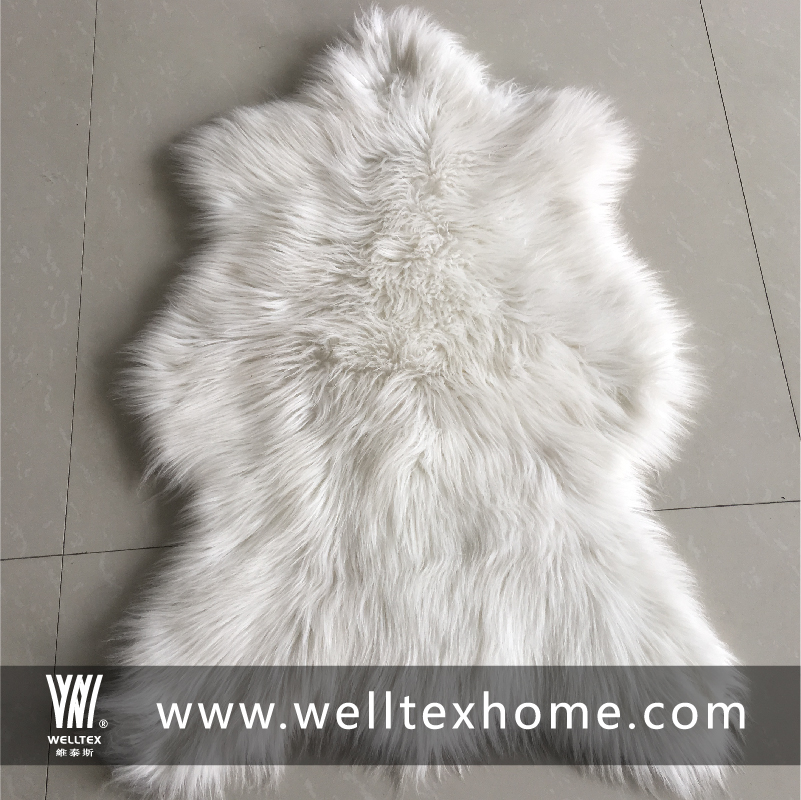 Fake fur rug