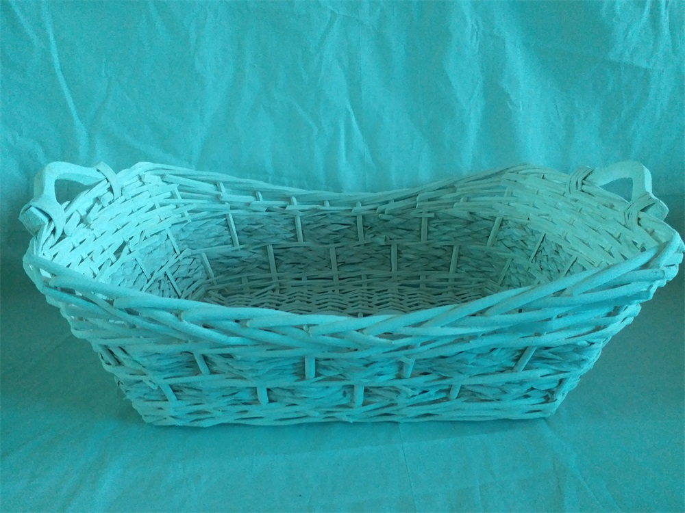 Gushi yufeng customizable new design Hand Woven Wicker Great for Easter Basket | Storage of Plastic Easter Eggs Candy Gift Wedding Baskets