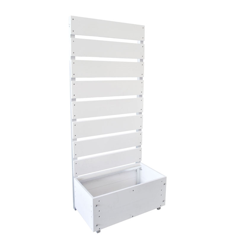 White WPC Screen 560X1250