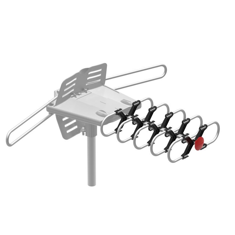 360° Amplified Remote Controlled Rotating Outdoor Antenna