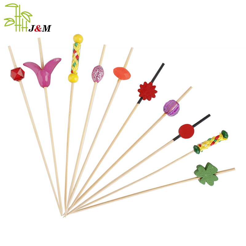 High Quality Disposable Bamboo Party Sticks Bamboo Cocktail Picks