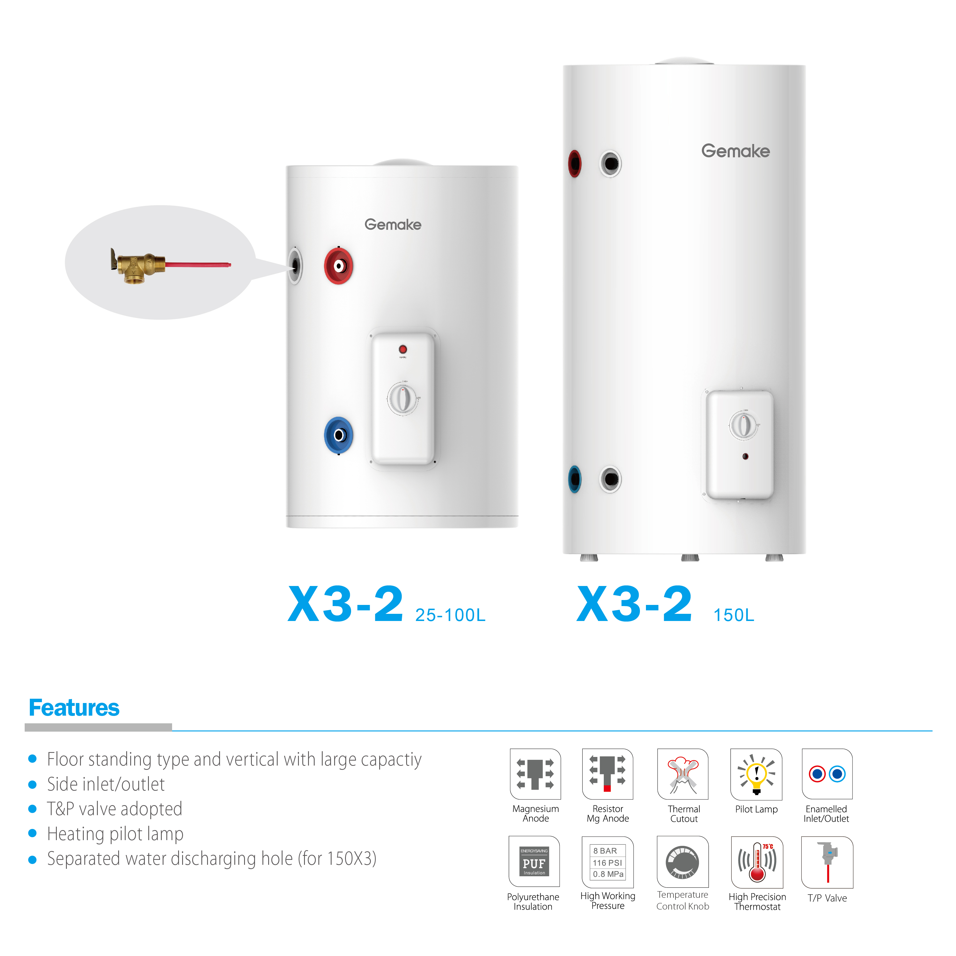 134th Fair Special - Storage Electric Water Heater -