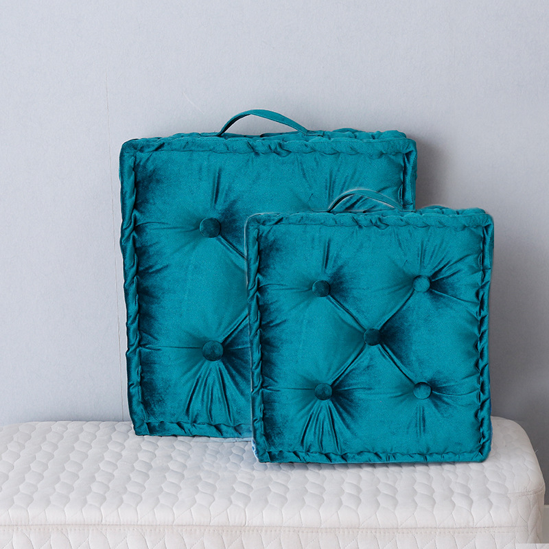 CUSHION H002 Italian Flannel Personality Manual Mattress Household Pillow Cushion Office Pillow Sofa Seat floor dining chair cushion 60x60CM