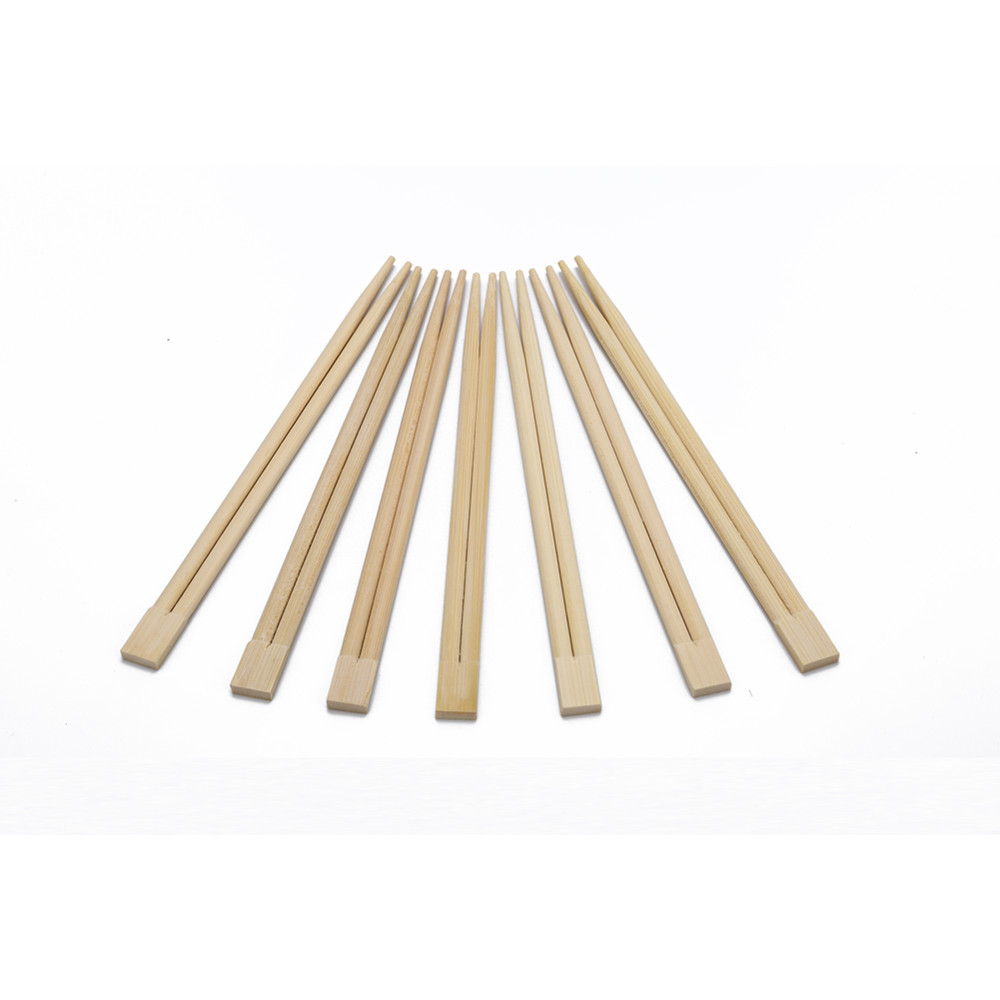 Custom logo disposable bamboo twin chopsticks disposable chopsticks