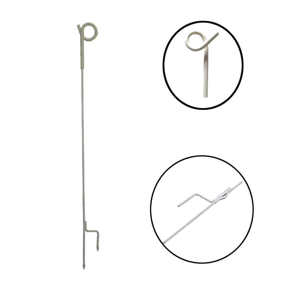 1.05m plastic electric pigtail fence post