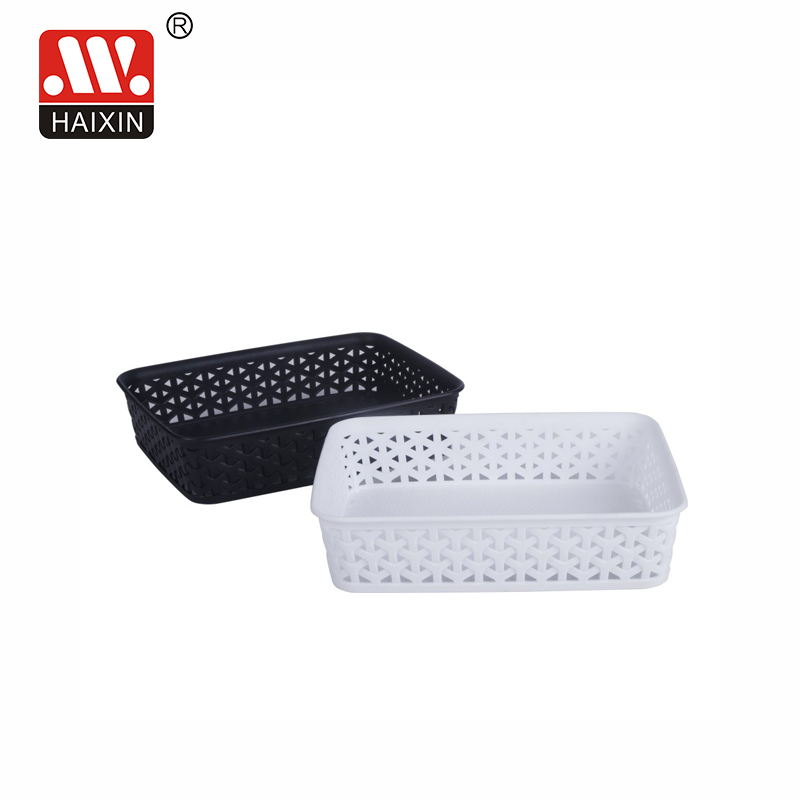 Haixing plastic strap woven basket STORAGE BASKET 1.9L#12511