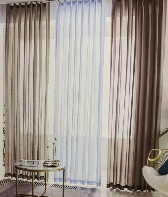 Exclusive Home Linen Like Sheer Curtains
