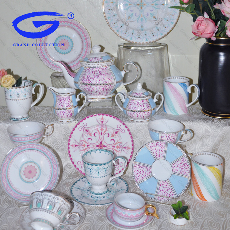 Ceramic tea set