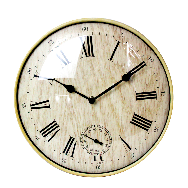 New Modern Design Arch Glass Clock For Living Room Decoration