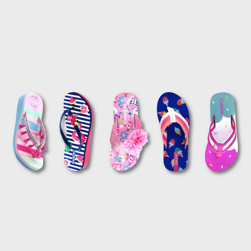 Girls Flip Flops,,Printed,Strips,Wedges Platforms high heels,Pvc Upper,Textile Upper,Thongs,Flip Flop,Flipflops,Flipflop ,Beach Sandals, Sandal,Girl,Kids,Kid,Pre-Girls,Senior