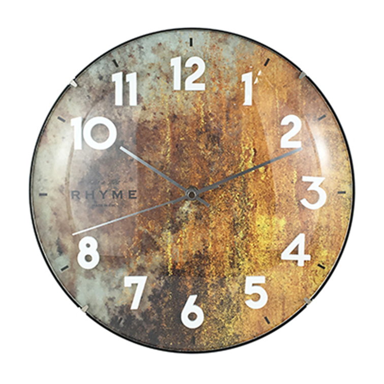 New Modern Design Arch Glass Clock For Living Room Decoration