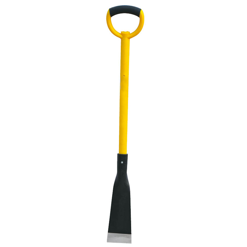 Solid fiberglass handle 4' ice scoop