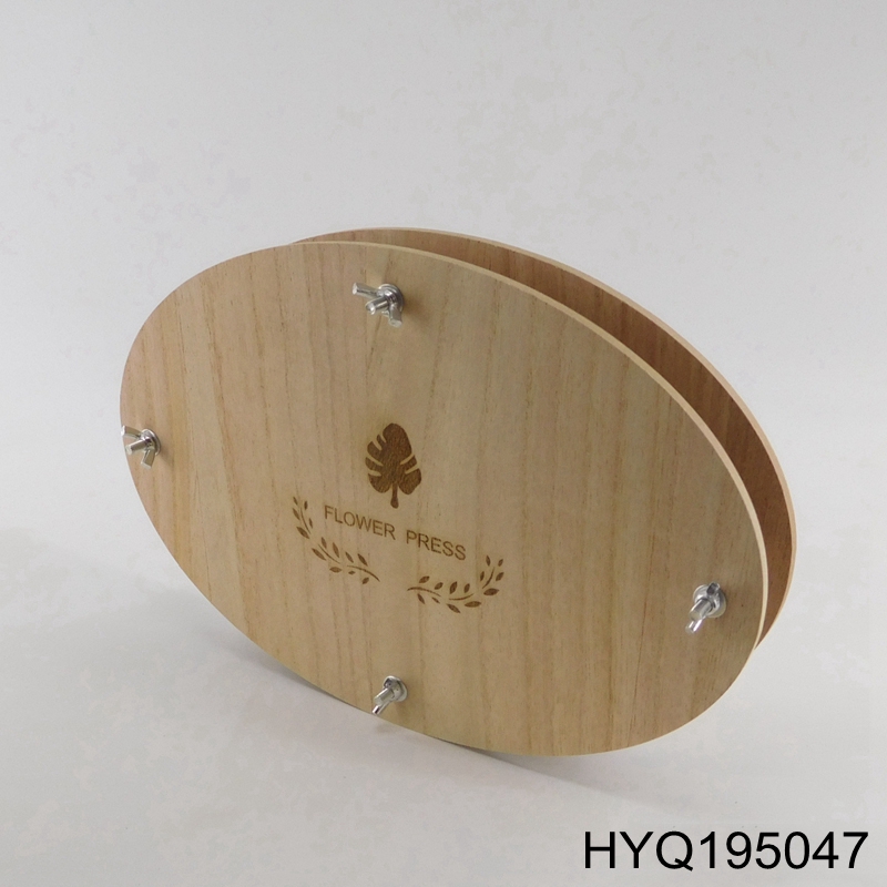 Wood flower press