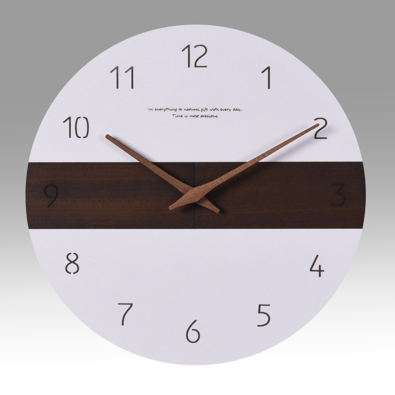 MDF wall clock