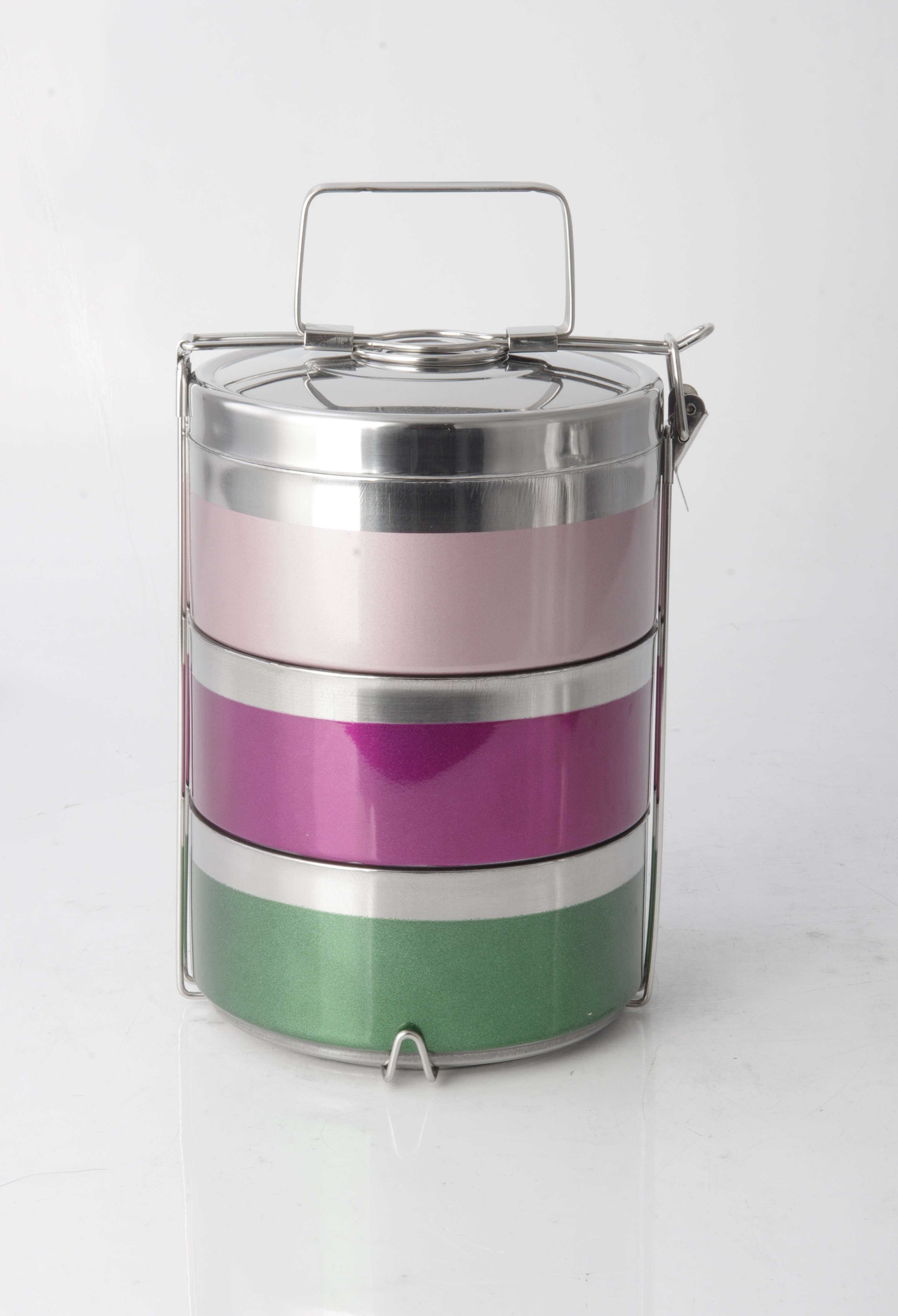 RGS-GC2392-C Stainless steel 16cm colorful heat preservation food grid SS410