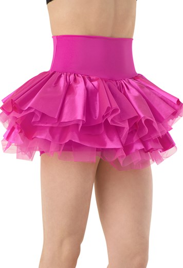 Ladies High Waisted Tiered Skirt-dancewear/show/costume