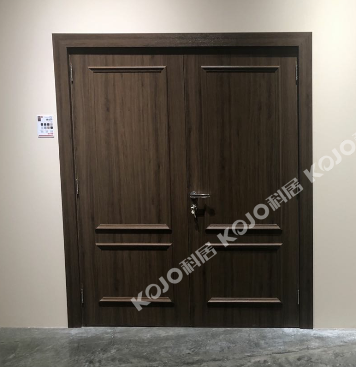 WPC waterproof double door