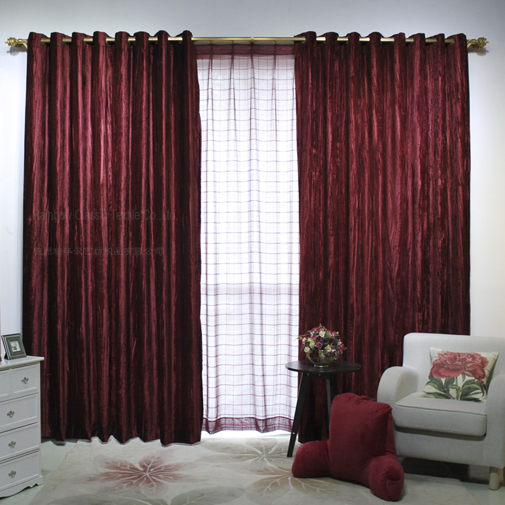 velvet Curtain, blackout curtain