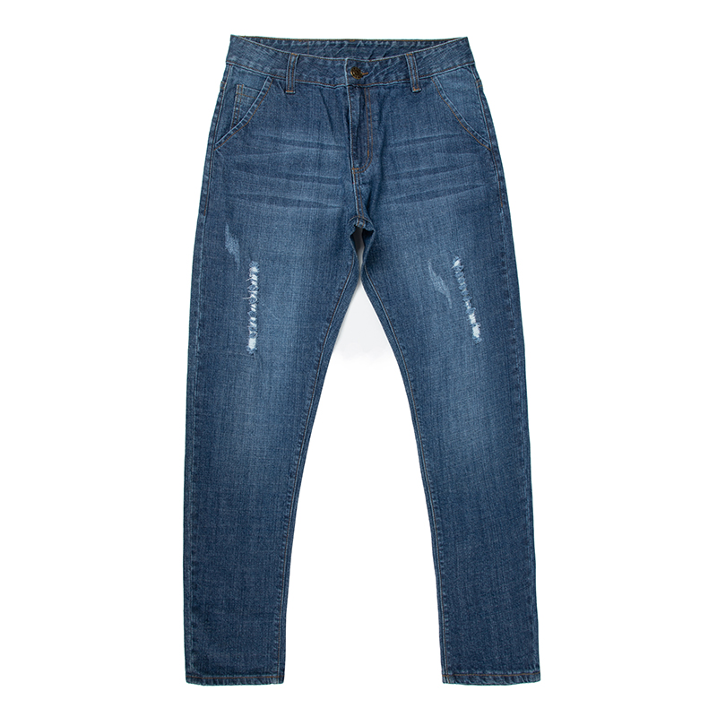 Loose style jeans casual denim straight jeans pants men jeans G2056