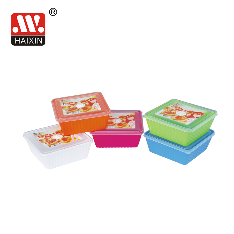 Haixin plastic food container set storage container bpa free MICROWAVE FOOD CONTAINER (2.8L) #6994